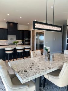 Zurich Granite Dining Room Table